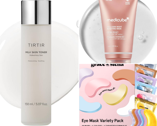 My favorite beauty recs cover photo collage