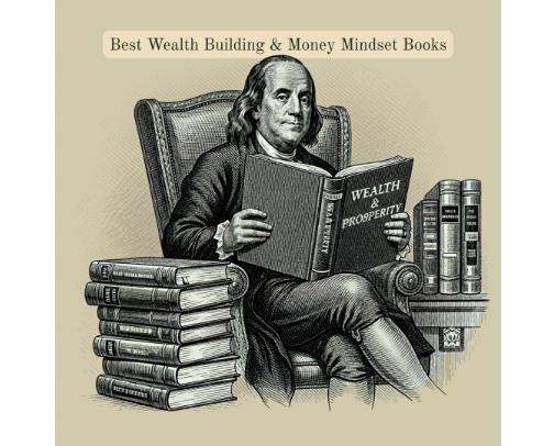 Best Wealth Building & Money Mindset Books cover photo collage