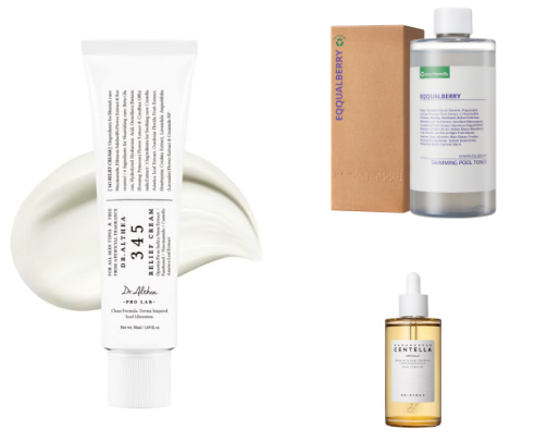 Skincare I bought made me keep getting cover photo collage