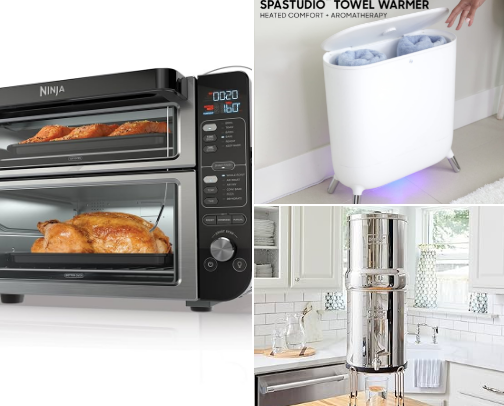 Gizmos, Gadgets & Decor Galore cover photo collage