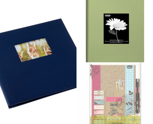 Scrapbook Supplies That Actually Made Me Finish My Baby Book cover photo collage