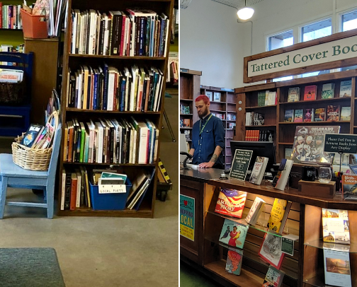 My favorite denver book stores 📚 cover photo collage