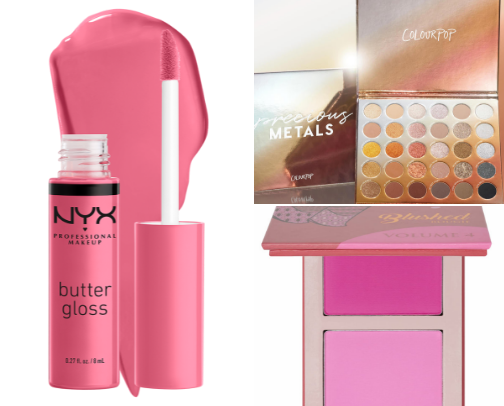 My favorite beauty recommendations for 40 plus year old non-Makeup Artist Art Student cover photo collage