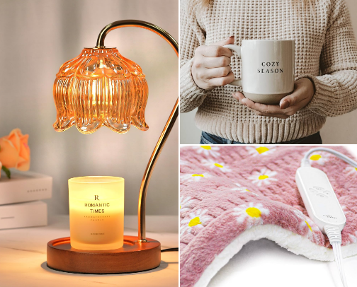 Cozy Girl Favs cover photo collage