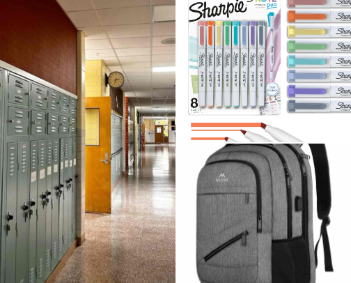 High School Finds! 📚🎓 cover photo collage
