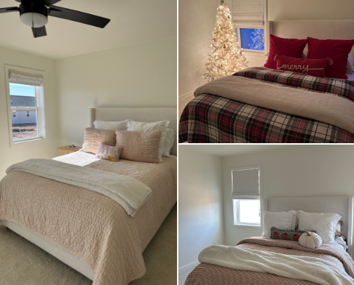 Bits + Pieces of Bedrooms Around My House cover photo collage