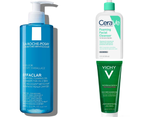 The Ultimate Face Cleanser Guide🫧 cover photo collage