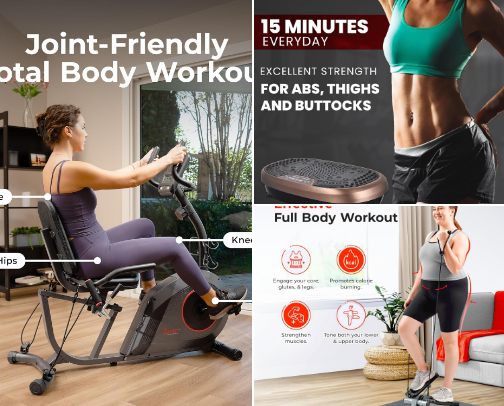 Fitness Without the Gym cover photo collage