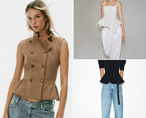ZARA BASIC TOPS AND MOREE cover photo collage
