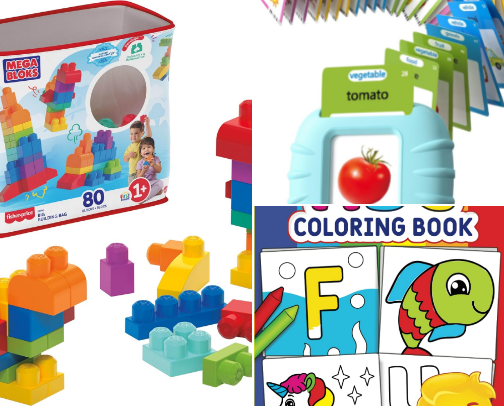 Toys & Education for Children for Better Growth and Development cover photo collage
