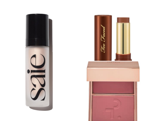 updated makeup routine cover photo collage