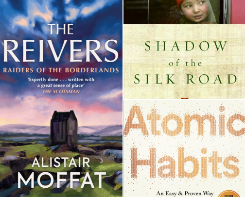 Books which have either entertained or brought me insight cover photo collage