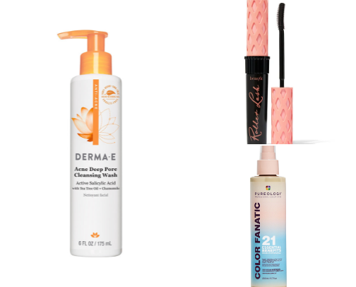 skincare & beauty recs cover photo collage