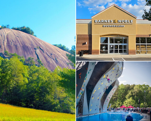 Places to Go in NC cover photo collage