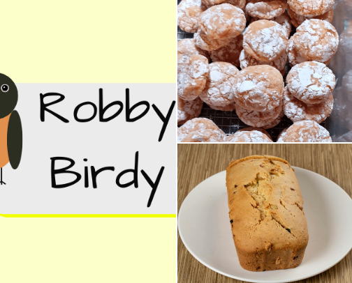 Robby's Baking Therapy cover photo collage