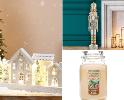 The Most Dreamy Christmas Decor cover photo collage