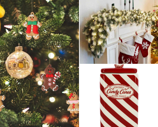 The Most Dreamy Christmas Decor cover photo collage