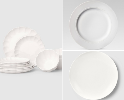 Target Table Setting Under $25: Plates, Glasses & Linens cover photo collage