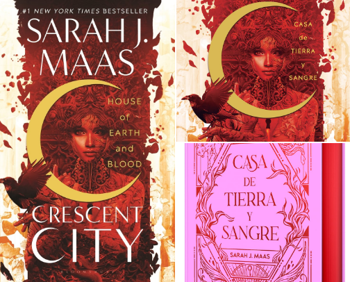 House of Earth and Blood cover photo collage