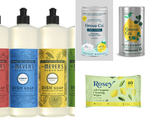 non-toxic household products cover photo collage
