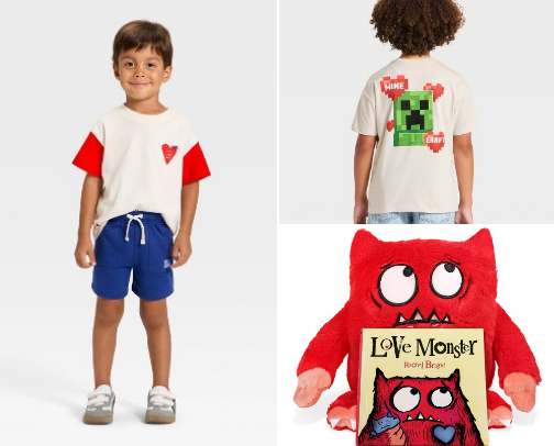 Valentine's Finds for Boys cover photo collage