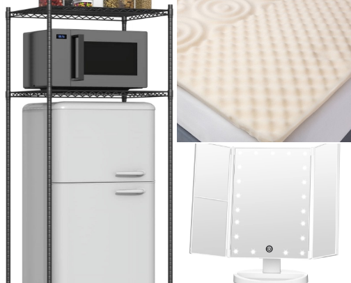 College dorm necessities cover photo collage