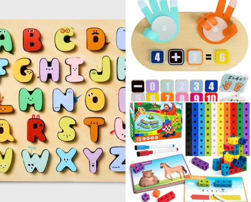 🎓 Fun & Educational Toys for Kids cover photo collage