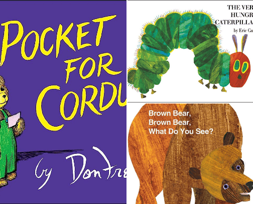 Kids books cover photo collage