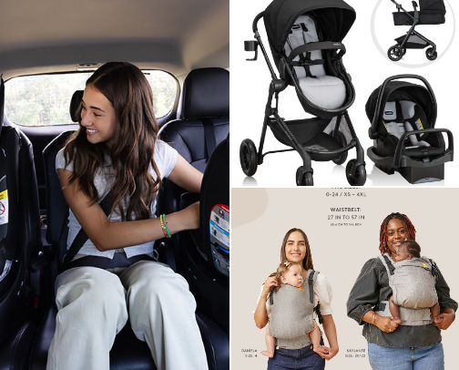 Baby Registry Must Haves cover photo collage