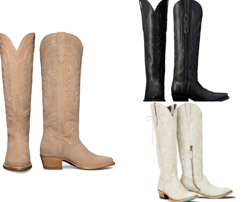 Slim/narrow calf cowboy boots 👢✨ cover photo collage