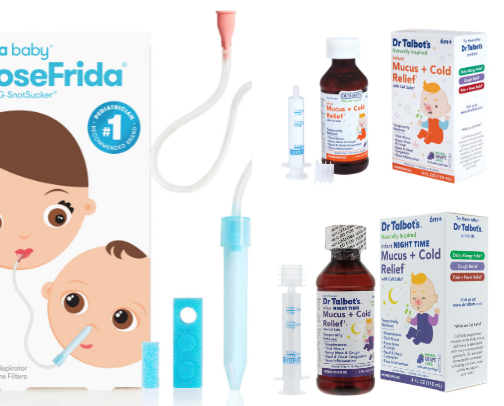 Cold 🤧 essentials for infants & toddlers 👶🏽 cover photo collage