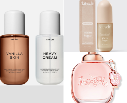 women fragrances i love cover photo collage
