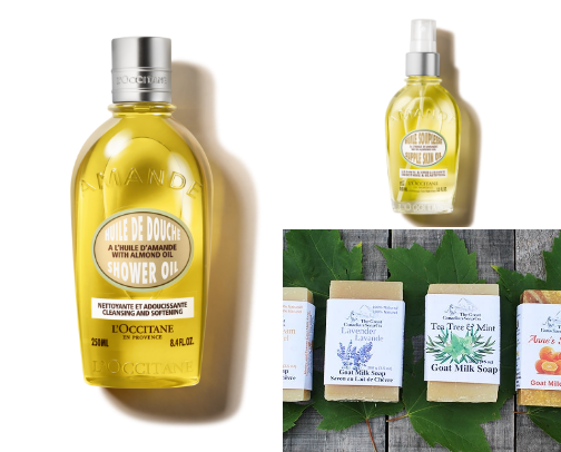 Shower Must-Haves cover photo collage