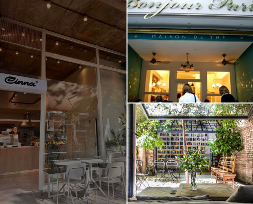 Tea time☕️🍪🍰🍩🍫 cover photo collage