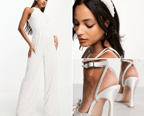 Bridal things🤍 cover photo collage