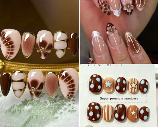 🍁Falling For Nails cover photo collage