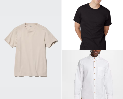 TRUSTED BRANDS FOR MEN SHIRTS cover photo collage