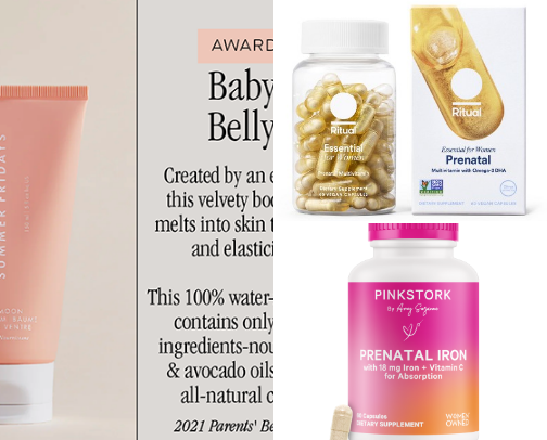 Things that made my pregnancies a ✨DREAM✨ cover photo collage