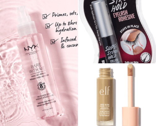 Makeup Products cover photo collage
