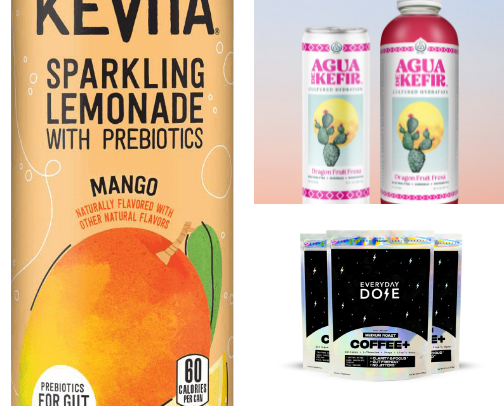 Coffee, Gut-Loving, Functional Drinks cover photo collage