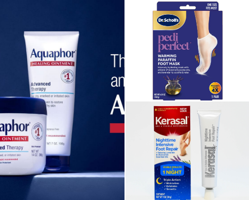 Treatments for Dry Cracked Feet cover photo collage