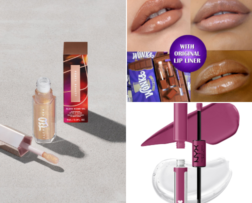 Lips & beauty 👄💄❤️ cover photo collage