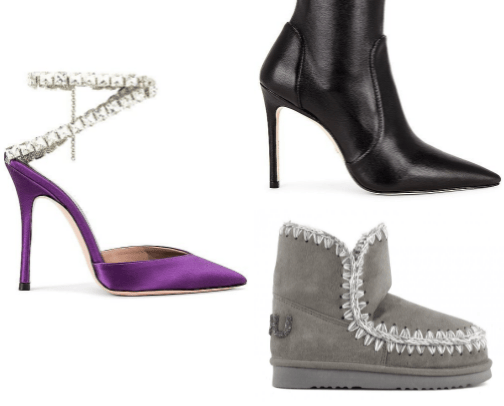 Shoes cover photo collage