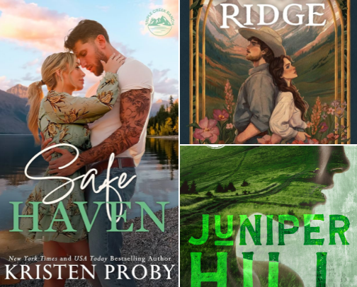 Get Free - Safe Haven: Triple Creek Ranch, Book 1 Inspired Romance Reads cover photo collage