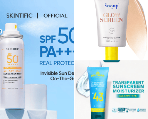 Sunscreen 1000/10⭐ cover photo collage