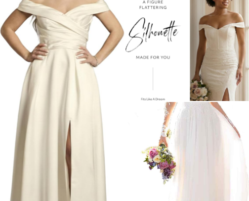 The Best Wedding Dresses on Amazon!! Amazing Amazon Wedding Dress Finds!! These are the best! cover photo collage