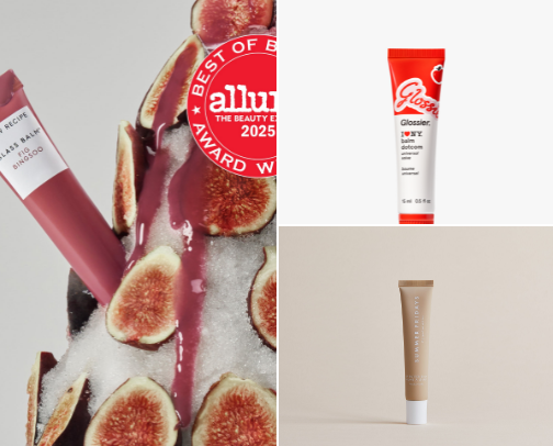 A Word in Color: Lip Products cover photo collage