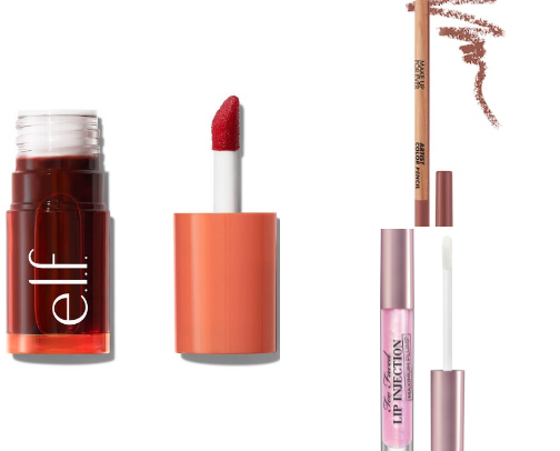 Lip Products cover photo collage