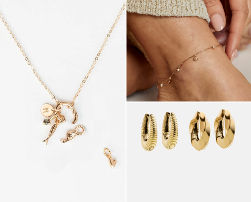 SUMMER FRIENDLY JEWELRY ✨ cover photo collage