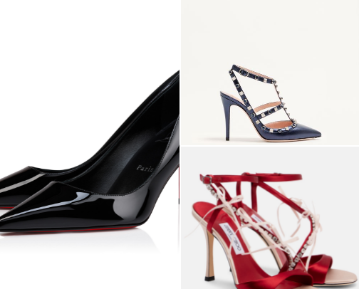 👠 Designer Evening Heels – Ready to Buy cover photo collage